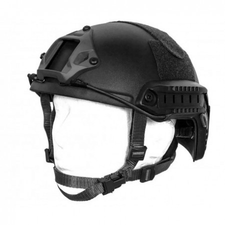 Casque Réglable avec molette (Noir)