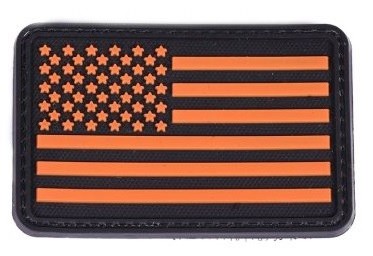 Patch Américain (Orange)